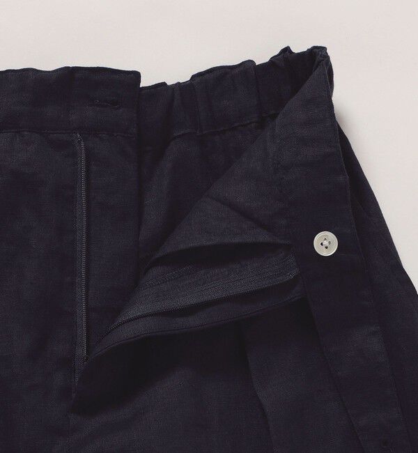 SHIPS any「SHIPS any:〈洗濯機可能〉ヨーロピアンフラックス リネン タック グルカ イージー パンツ」|その他|