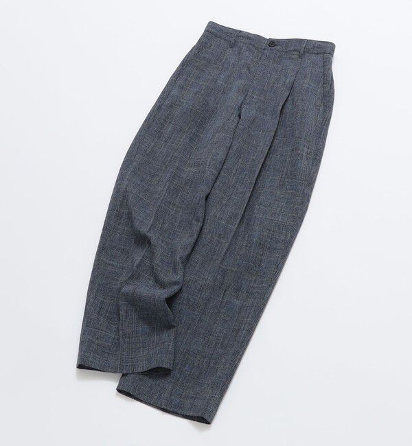 SHIPS Colors 「SHIPS Colors:〈洗濯機可能〉ウーリー イージー パンツ(セットアップ対応可能)」|スラックス|