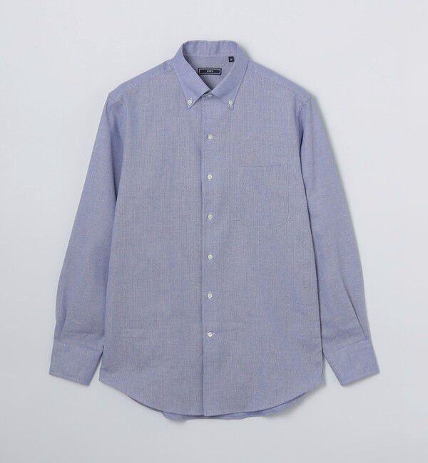 SHIPS「SHIPS: イタリアン ボタンダウン カラミ ソリッド シャツ」|シャツ・ブラウス|