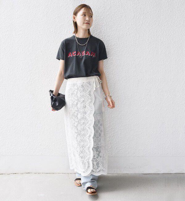 SHIPS for women「ACASAM:クルーネック TEE」|Tシャツ・カットソー|
