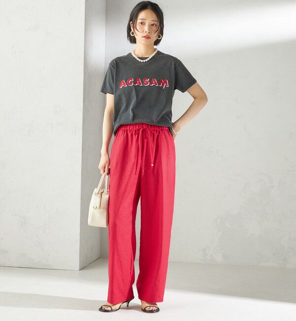 SHIPS for women「ACASAM:クルーネック TEE」|Tシャツ・カットソー|