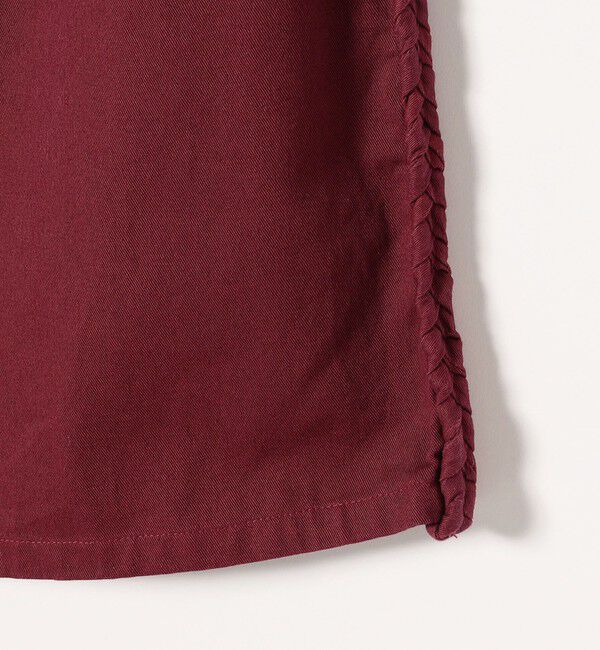 SHIPS any「bon_meur:〈手洗い可能〉ブレイド ロープ デザイン タッセル ワイド パンツ」|その他|