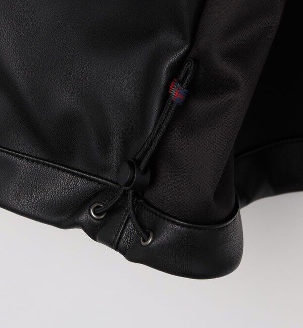 SHIPS「BARACUTA: G4 合成皮革 BOX JACKET」|ブルゾン・スタジャン|