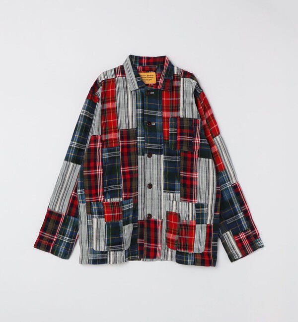 SHIPS「ORIGINAL MADRAS TRADING COMPANY: MADRAS PATCHWORK SHIRT JACKET」|ブルゾン・スタジャン|その他