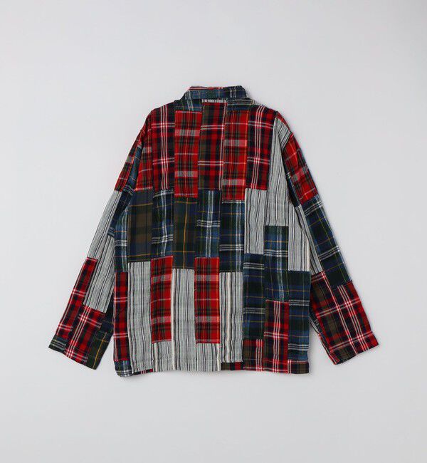 SHIPS「ORIGINAL MADRAS TRADING COMPANY: MADRAS PATCHWORK SHIRT JACKET」|ブルゾン・スタジャン|