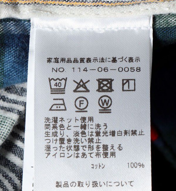 SHIPS「ORIGINAL MADRAS TRADING COMPANY: MADRAS PATCHWORK SHIRT JACKET」|ブルゾン・スタジャン|