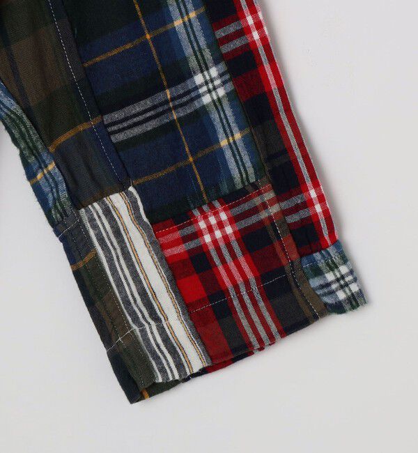 SHIPS「ORIGINAL MADRAS TRADING COMPANY: MADRAS PATCHWORK SHIRT JACKET」|ブルゾン・スタジャン|