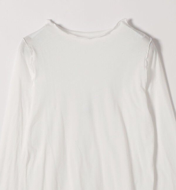 SHIPS any「SHIPS any:〈手洗い可能〉シアー コットン ボトルネック メロウ プルオーバー」|Tシャツ・カットソー|