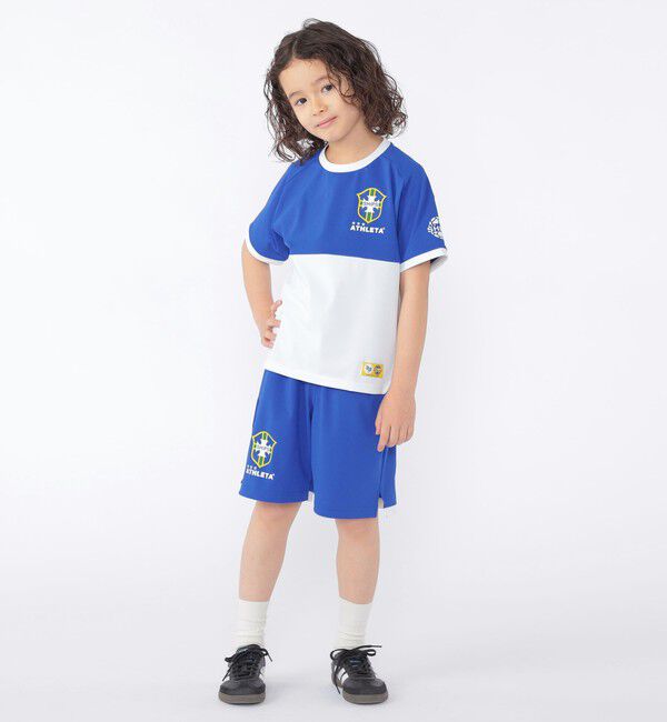 SHIPS KIDS「【SHIPS KIDS別注】ATHLETA:〈UVカット〉100～125cm /メッシュ Tシャツ」|Tシャツ・カットソー|