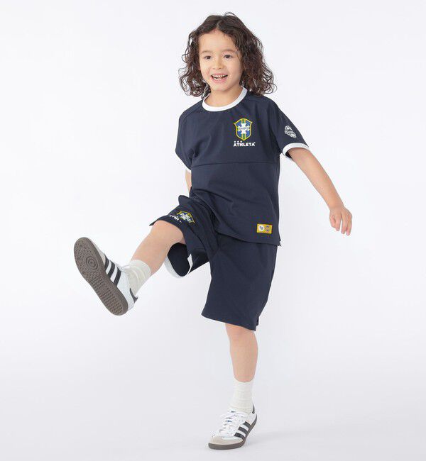 SHIPS KIDS「【SHIPS KIDS別注】ATHLETA:〈UVカット〉100～125cm /メッシュ Tシャツ」|Tシャツ・カットソー|