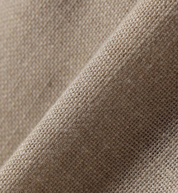 SHIPS for women「〈吸水速乾・手洗い可能〉麻調 ドンゴロス 2釦 ジャケット」|テーラードジャケット|