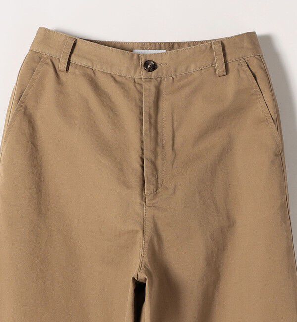 SHIPS any「《一部追加予約》SHIPS any:〈洗濯機可能〉チノ ハイウエスト セミワイド パンツ」|チノ|