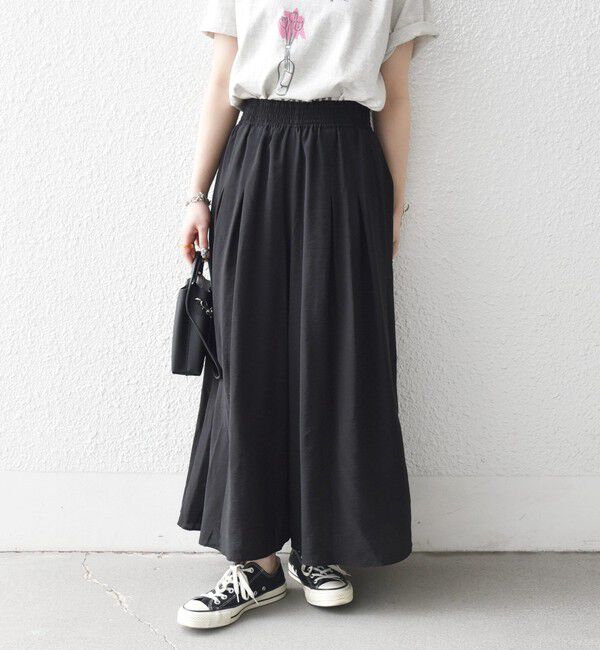 SHIPS any「SHIPS any:〈手洗い可能〉ギャザー ガウチョ イージー パンツ」|その他|