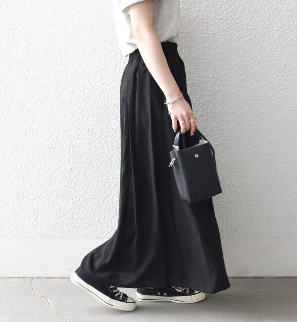 SHIPS any「SHIPS any:〈手洗い可能〉ギャザー ガウチョ イージー パンツ」|その他|