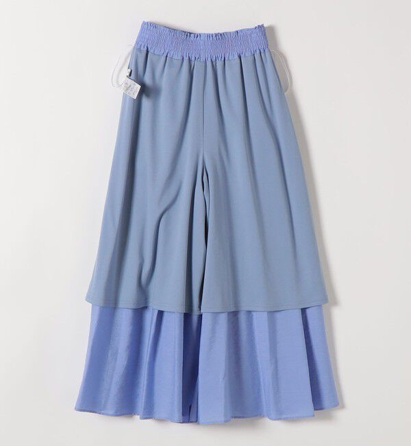 SHIPS any「SHIPS any:〈手洗い可能〉ギャザー ガウチョ イージー パンツ」|その他|