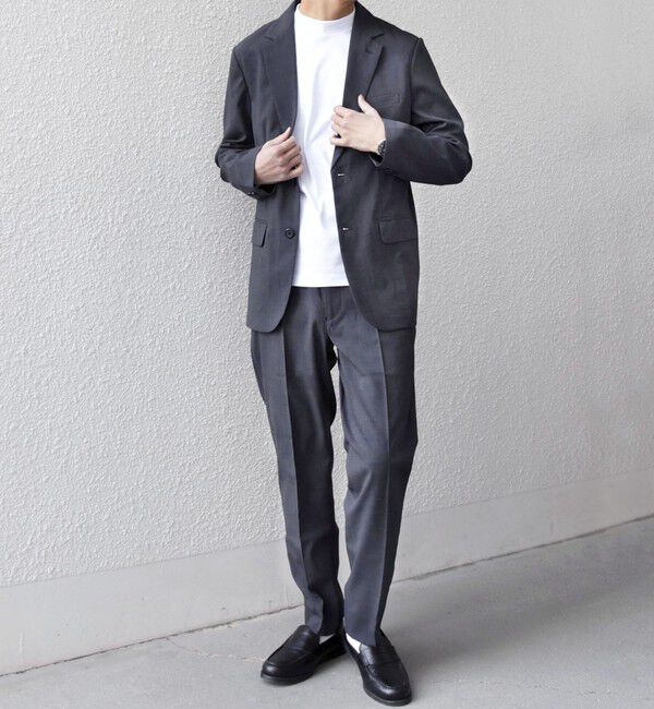 SHIPS any「SHIPS any:〈通気性/遮熱〉CALCULO(R) サマー トロピカル セットアップ スーツ 26SS◇」|スーツ|