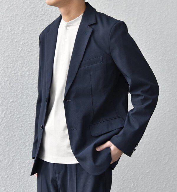 SHIPS any「SHIPS any:〈通気性/遮熱〉CALCULO(R) サマー トロピカル セットアップ スーツ 26SS◇」|スーツ|