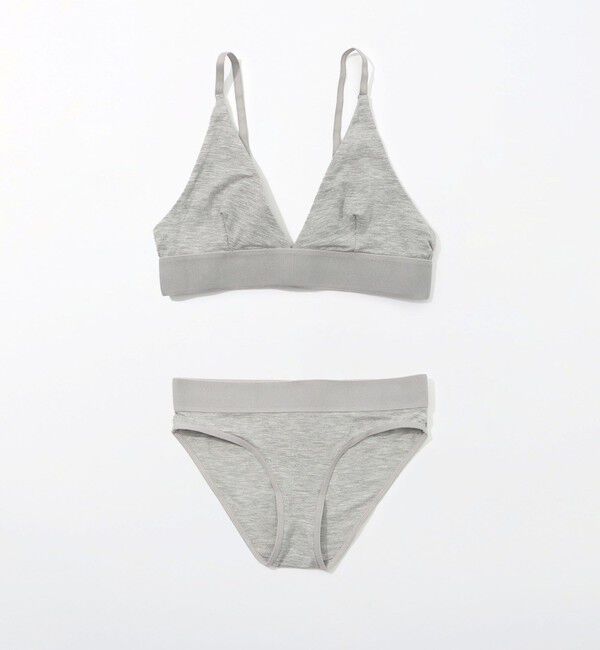 TOMORROWLAND BUYING WEAR「BASE RANGE バンブー トライアングルブラトップ」|インナー|