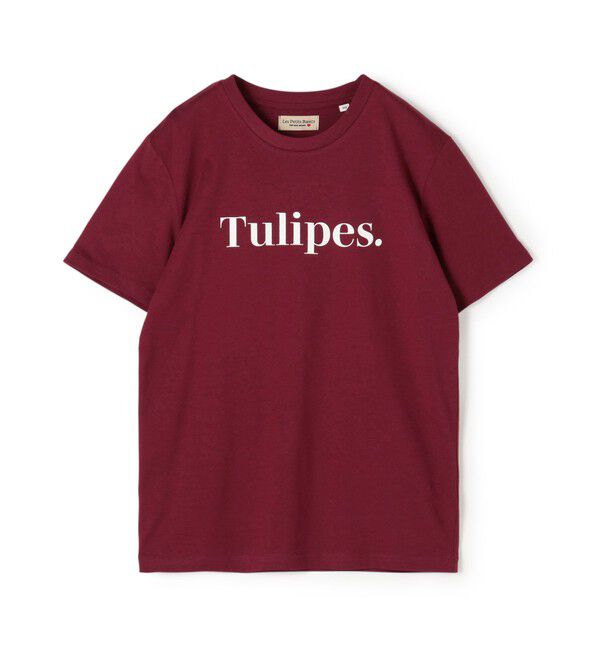 TOMORROWLAND BUYING WEAR「Les Petits Basics Tulipes. Tシャツ」|Tシャツ・カットソー|36 ボルドー系