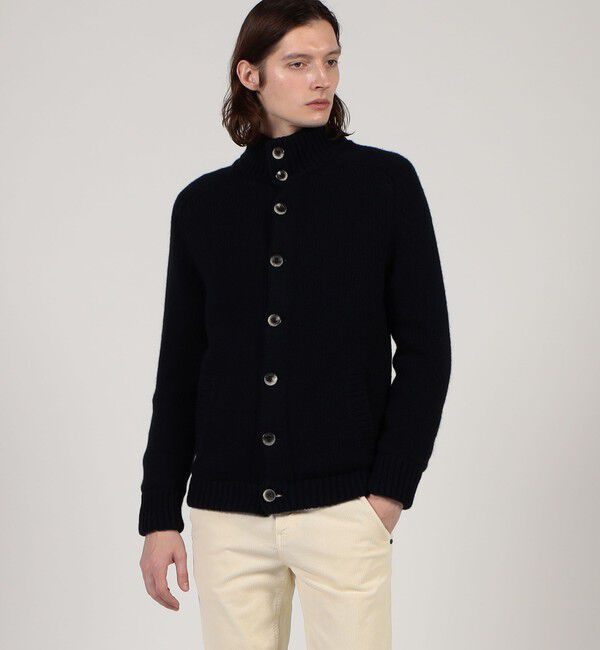 TOMORROWLAND BUYING WEAR「HERNO スタンドカラー ニットブルゾン」|ブルゾン・スタジャン|