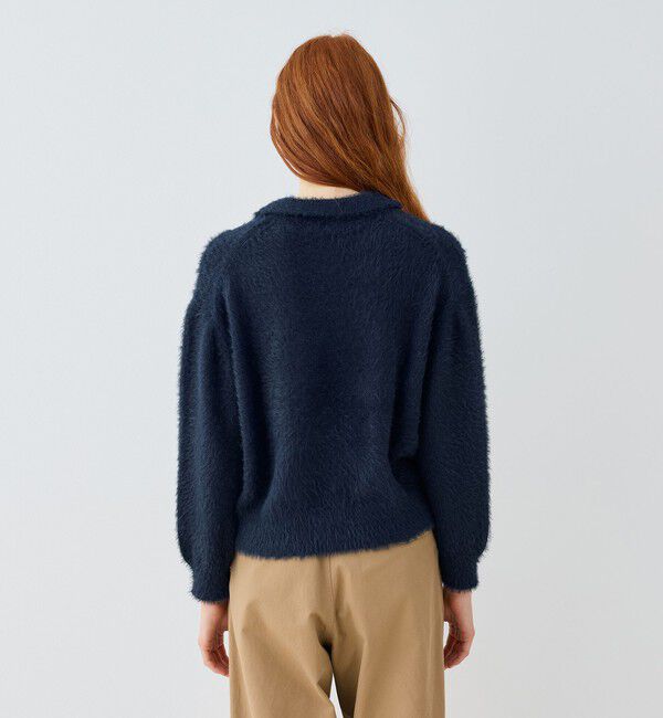 GALERIE VIE「ラパン ポロカラープルオーバー」|ニット・セーター|