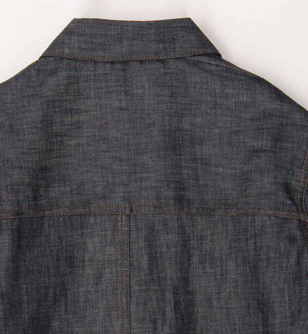 GALERIE VIE「ステイブルーデニム 4ポケット カバーオールジャケット」|デニムジャケット|