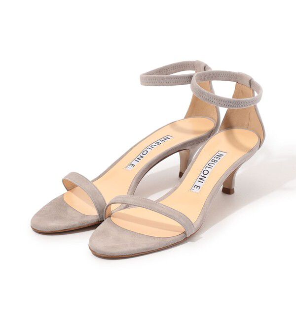 TOMORROWLAND GOODS「NEBULONI E.  BAND ヒールサンダル」|サンダル|15 グレー