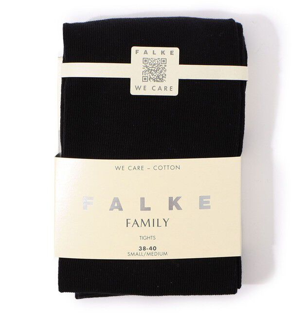 TOMORROWLAND GOODS「FALKE FAMILY コットン タイツ」|タイツ・ストッキング|19 ブラック