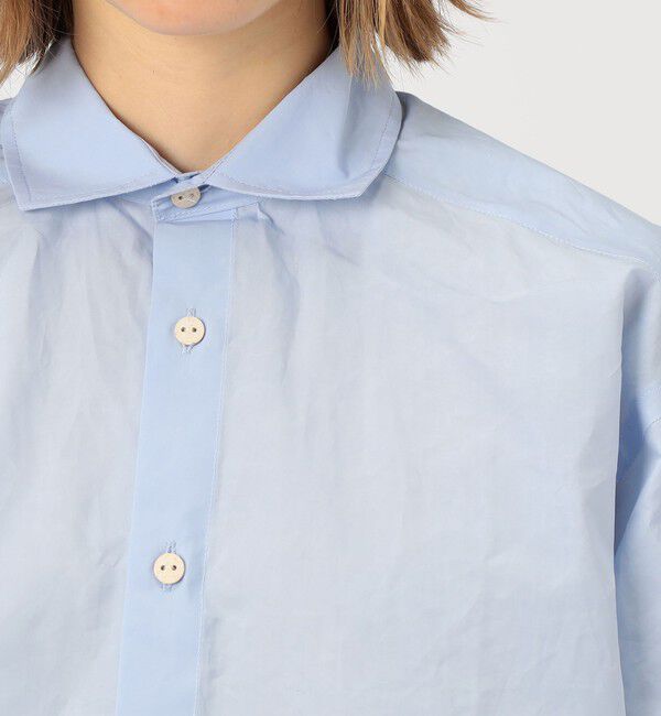 TOMORROWLAND GOODS「BASERANGE CLAUDE コットンポプリン シャツ」|シャツ・ブラウス|