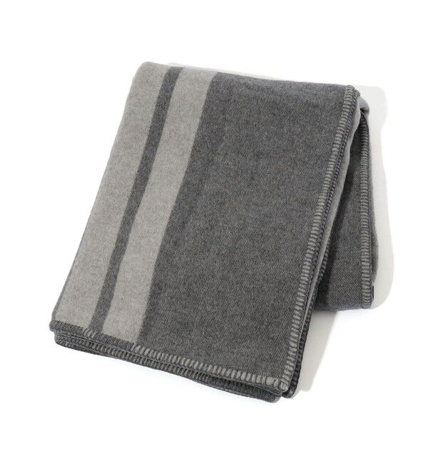 JAMES PERSE「サルティ ストライプ スロー ブランケット HDFB9988」|ブランケット|