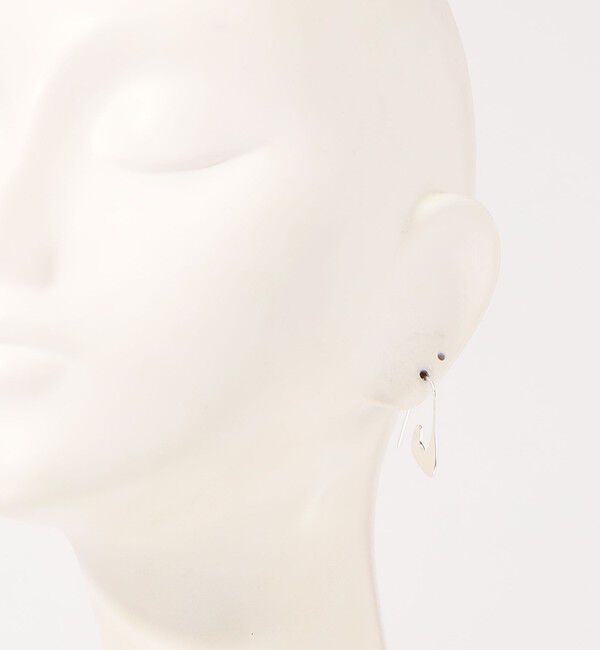 TOMORROWLAND GOODS「BAR Jewellery CURB シルバーピアス」|ピアス|