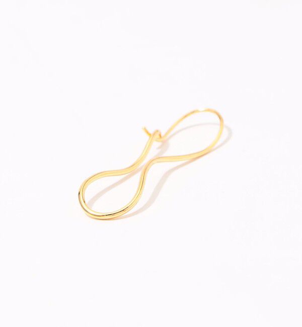 TOMORROWLAND GOODS「BAR Jewellery SMALL HARMONY ゴールドピアス」|ピアス|
