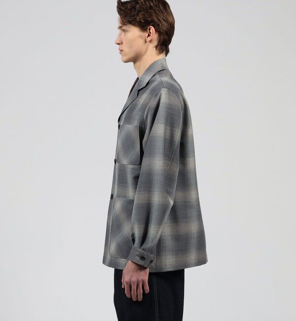 TOMORROWLAND MENS「【別注】PENDLETON ウールオンブレーチェック トップスタージャケット」|テーラードジャケット|