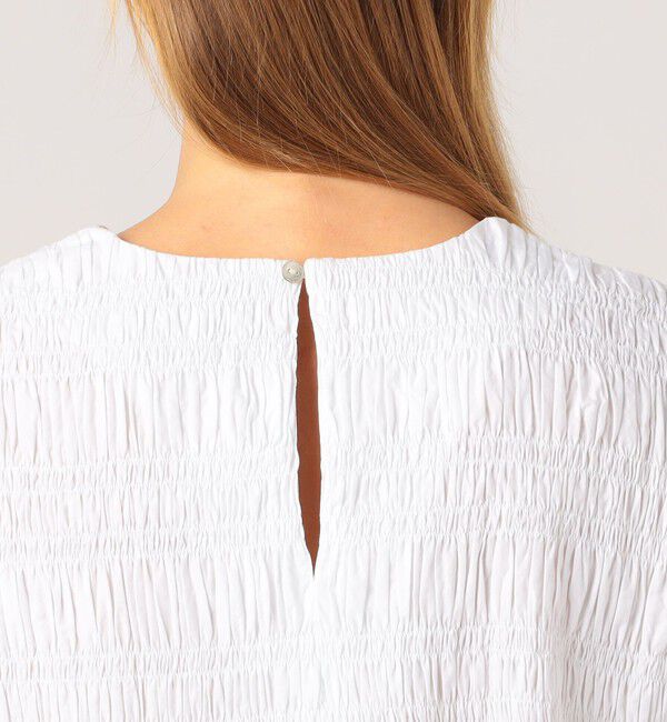 TOMORROWLAND BUYING WEAR「【別注】ne Quittez pas BLACK Gather ブラウス」|シャツ・ブラウス|