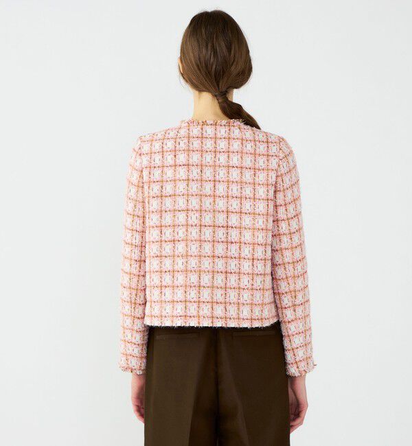 Ballsey「Parfait クルーネックジャケット」|ノーカラージャケット|