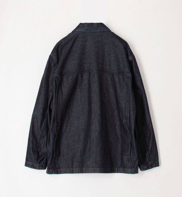 GALERIE VIE「ピマコットンデニム ハンティングジャケット」|デニムジャケット|
