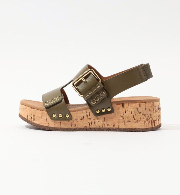 TOMORROWLAND GOODS「CLAIRE CHARLOTTE Sophie コルクソール バックストラップサンダル」|サンダル|