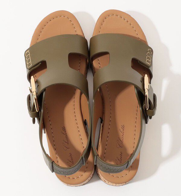 TOMORROWLAND GOODS「CLAIRE CHARLOTTE Sophie コルクソール バックストラップサンダル」|サンダル|