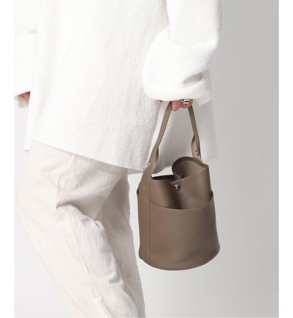  「【blancle/ ブランクレ】S.LETHER Onehandle tube bag」|ハンドバッグ|