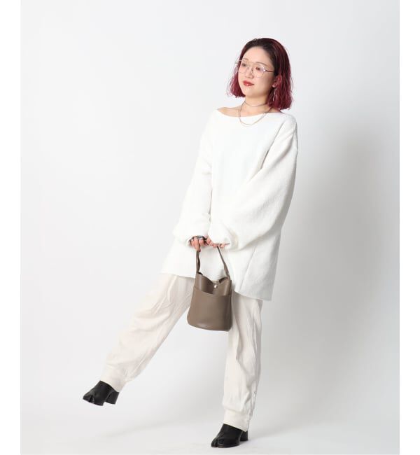  「【blancle/ ブランクレ】S.LETHER Onehandle tube bag」|ハンドバッグ|