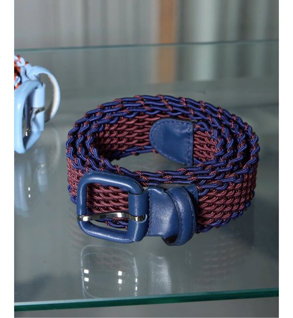  「《予約》MAISON BOINET 94875S：ベルト」|ベルト|ブラウン