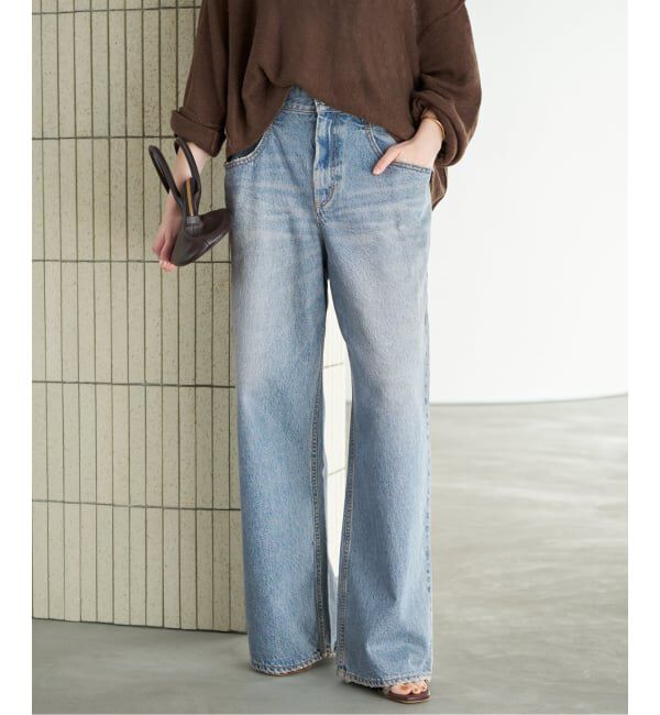 Plage「《追加》R&rsquo;IAM WIDE デニム 6」|デニム|