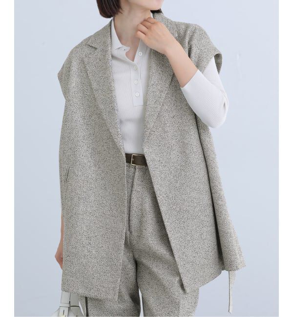 IENA「&NAVY ツイーディーサッシュジレ」|その他|