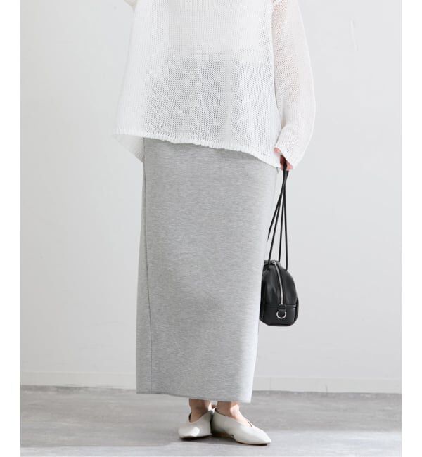 IENA「《セットアップ対応》ダンボールニットスカート」|スカート|