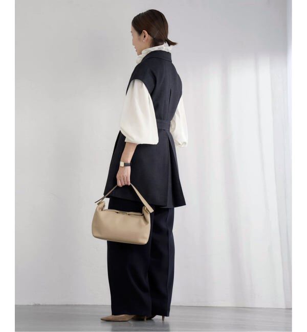 IENA「《追加》&NAVYシアーボウタイブラウス」|シャツ・ブラウス|