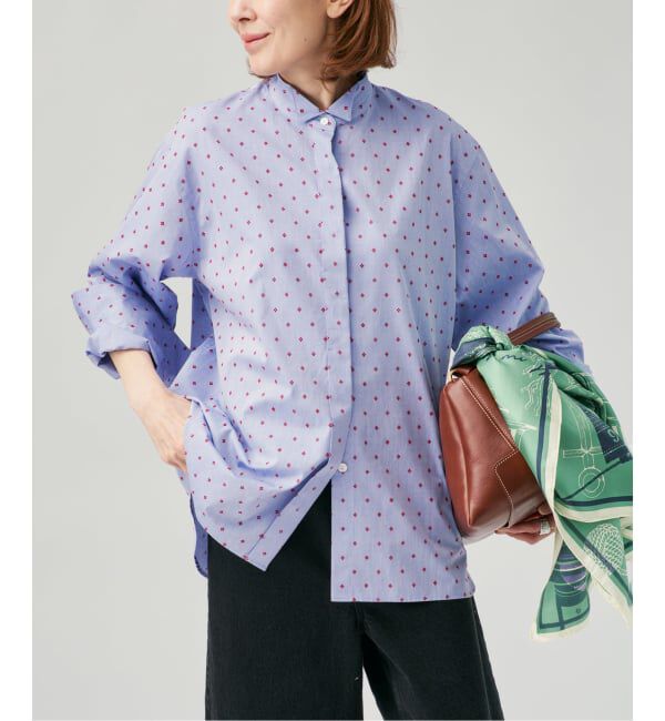 VERMEIL par iena「Frock Dot Wing シャツ」|シャツ・ブラウス|