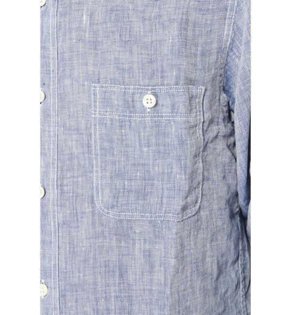 JOURNAL STANDARD「■リネンシャンブレー レザーパイピング■」|シャツ・ブラウス|