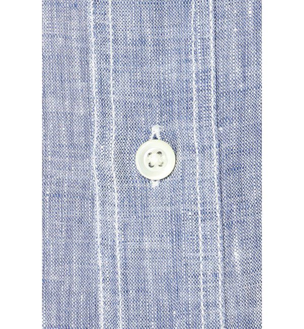 JOURNAL STANDARD「■リネンシャンブレー レザーパイピング■」|シャツ・ブラウス|