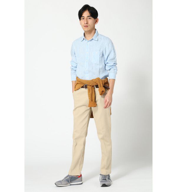 JOURNAL STANDARD「■リネンシャンブレー レザーパイピング■」|シャツ・ブラウス|