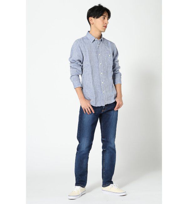 JOURNAL STANDARD「■リネンシャンブレー レザーパイピング■」|シャツ・ブラウス|